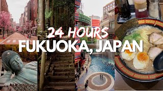 24 HOURS IN FUKUOKA JAPAN  temples shrines and the Land of Ramen [upl. by Eigriv993]