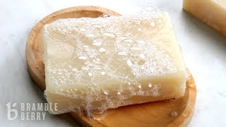 How to Make Beginners Cold Process Soap  Beginner Project  Bramble Berry DIY Kit [upl. by Letrice]