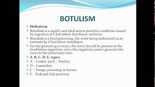 Botulism ppt [upl. by Franzoni]