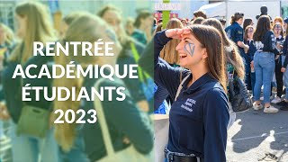 Rentrée des étudiants à lUNamur 2023 [upl. by Nesnah]