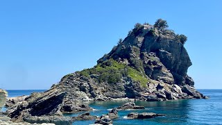 Skopelos Boat Trip  mamma mia [upl. by Lohman]