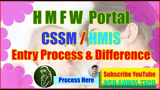 CSSM Report entry in HMFW Portal  RCH ANMOL TECH  Telugu [upl. by Raina]