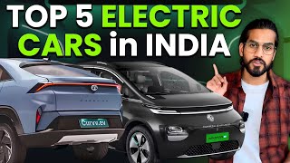 Top 5 Electric Cars in India⚡️ Best Latest Electric Car in India😻  by Abhishek Moto [upl. by Krysta]