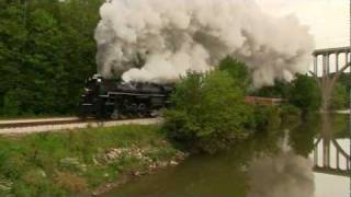 NKP 765 Steam In The Cuyahoga Valley [upl. by Calabresi]