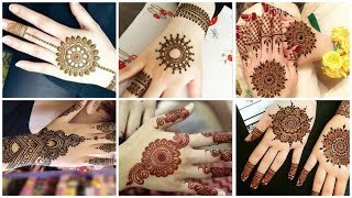 Beautiful amp simple mehndi design images top 40 mehndi [upl. by Nosirrah]