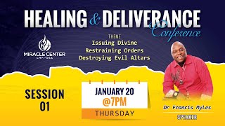 Thursday January 20th 2022  HEALING AND DELIVERANCE CONFERENCE [upl. by Sirk]