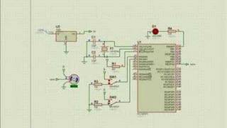 PIC ile servo motor kontrolü  ISIS Benzetimi [upl. by Yssor]