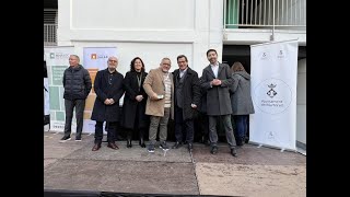 Lliurament de claus pisos lloguer protecció oficial Àtrium al barri La Sínia [upl. by Engud]