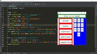 สอน Python 3 GUI การใช้ tkinter Frame เพื่อจัดการกับ layout [upl. by Doowrehs]