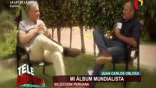 Mi álbum mundialista Juan Carlos Oblitas cuenta las curiosidades de Perú en Argentina 78’ [upl. by Erlin984]