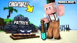 MINECRAFT WYSPA ZAGĹADY 7  CMENTARZ  Enzzi amp Dziadek [upl. by Skip30]