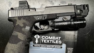 Glock 17 gen 3  Combat Textiles grip install [upl. by Clarissa]