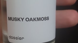 dossier musky oakmoss review [upl. by Lemaj]