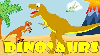 Dinosaurs for kids  Dinosaurs for toddler  Dinosaurs sounds and name [upl. by Emlynn]