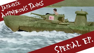 Japanese Amphibious Tanks [upl. by Jezrdna]