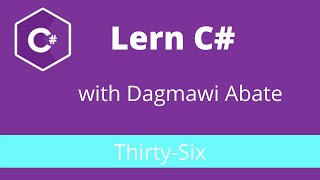 36 Learn C with DagmawiAbate Color and Font Dialog Boxes Amharic [upl. by Ellierim]