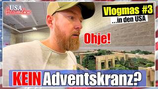 🇺🇸 Adventskranz Beim COSTCO In Den USA🎄 Vlogmas 3  USA Auswanderer Vlog [upl. by Odelle]