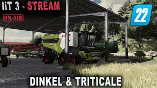 LS22 Stream  DINKEL amp TRITIKALE DRESCHEN  Communitytalk am Freitagabend  DEUTSCH [upl. by Gillespie]