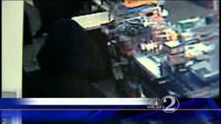 Surveillance Video Shows 2 Men Robbing Sunoco [upl. by Heddy]