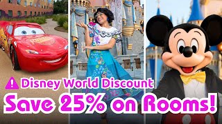 Learn How You Can Save Up to 25 on Rooms When You Book an Eligible 2025 Walt Disney World Vacation [upl. by Saville359]