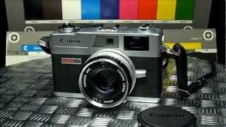 Canon Canonet GIII QL Rangefinder Camera [upl. by Parrisch]