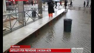 TG VENEZIA 11112016  SATELLITI PER PREVEDERE LACQUA ALTA [upl. by Presley243]