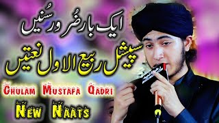 Ghulam Mustafa Qadri  Naats  Ali 4k Video [upl. by Ittap]