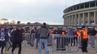 Hertha BSC vs Mainz 05  Erhöte Sicherheitskontrollen am Olympiastadion [upl. by Imuya665]