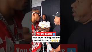 quotYou Sell Diapersquot J Mane Asking Wack100 about Selling Diapers and mechandise [upl. by Uke]