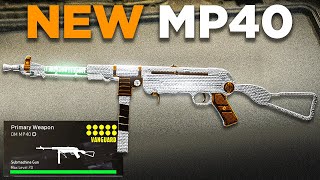 the NEW BROKEN MP40 in Warzone META [upl. by Katharine]