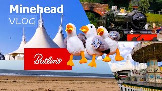 Minehead Butlins Vlog WHATS A BUTLINS HOLIDAY LIKE Sommerset vacation wake up to a sandy beach [upl. by Korney]