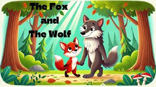 The Fox and the Wolf How to teach children in an easy way Learning story  study Reading story [upl. by Bax695]