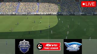 Buriram United FC vs Chonburi FC LIVE  Thai League 1  Live Match [upl. by Ihcur]