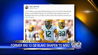 Former Baylor quarterback commits to Mississippi State University [upl. by Etnomed]