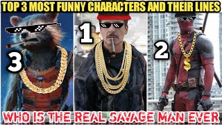 WHO IS THE REAL BOSS OF THUGS🔥  TOP3 MOST FUNNIEST CHARACTERS IN THE MCU  THUG LIFE  Yttrends [upl. by Mccarthy10]