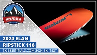 2024 Elan Ripstick 116  SkiEssentialscom Ski Test [upl. by Nahshu]