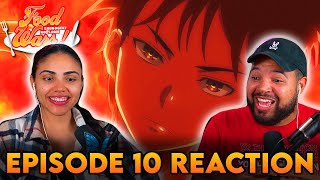 SOMA IS CRAZY  Food Wars Episode 10 Reaction [upl. by Auqcinahs]