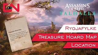 AC Valhalla Treasure Hoard Map Rygjafylke  Location amp Solution [upl. by Eel]