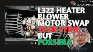 L322 Range Rover TDV8 44 2012  Heater Blower Motor Replacement [upl. by Ear]