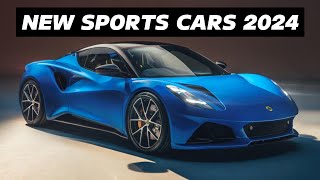 New Sports Cars 2024  Luxury Sports Cars [upl. by Lehte]