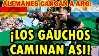 🔥🔥quotLos gauchos caminan asi So gehen die Deutschenquot Tremenda cargada de los Alemanes a Argentina [upl. by Ennayhs548]