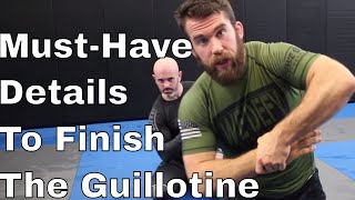 Guillotine Choke from Full Guard Every White Belt Should Know This One [upl. by Sanderson]