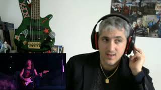 Iron Maiden Paschendale Live reaction Part 1 Punk Rock Head singer and bass player James Giacomo [upl. by Elyk]