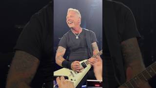 James Hetfield LOVES playing Fight Fire With Fire Nov 12 2023 in Detroit metallica m72 [upl. by Eilssel]