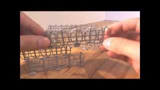 BARBED WIRE FENCE FOR PLASTIC ARMY MEN TOYS [upl. by Bili465]