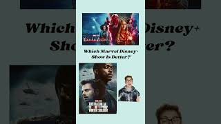 Which Marvel Disney Show Is Better WandaVision Or The Falcon And The Winter Soldier marvel [upl. by Atiuqehc600]