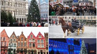 Belgium Christmas 2014  Brussels and Brugge ♡ [upl. by Eimrots]