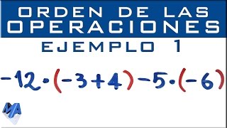 Operaciones combinadas con números enteros  Suma resta multiplicación división y paréntesis [upl. by Enobe]