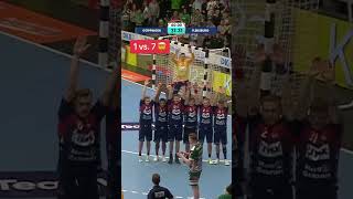 The game is over but they got one last chance😊trending youtubeshortshandballgame handballvideo [upl. by Eiramlehcar]