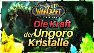 Die Macht der Ungoro Kristalle Raid Consumables amp Gold WoW Classic Deutsch [upl. by Ayihsa]